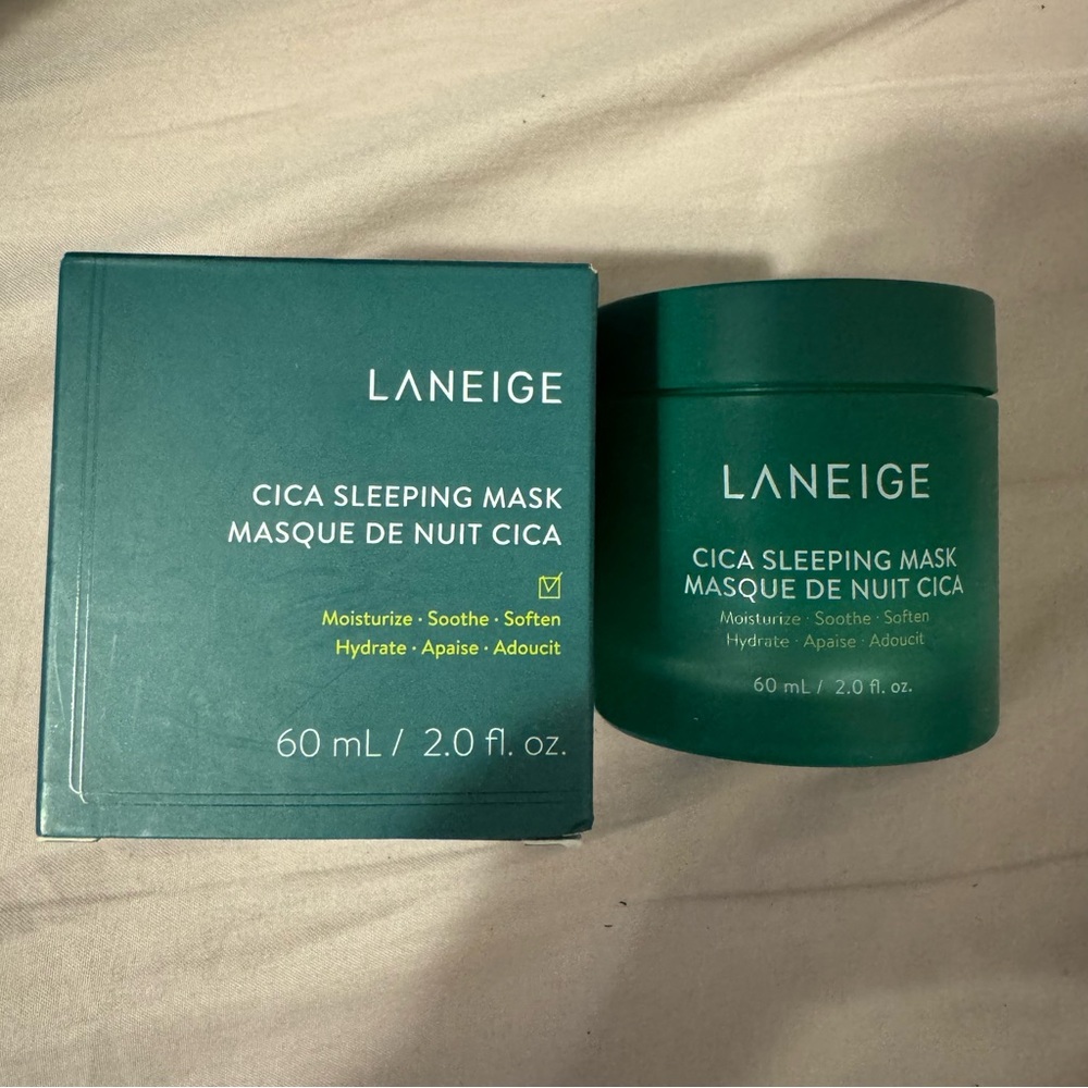 LANEIGE Cica Sleeping Mask: Korean Overnight Mask, Hypoallergenic